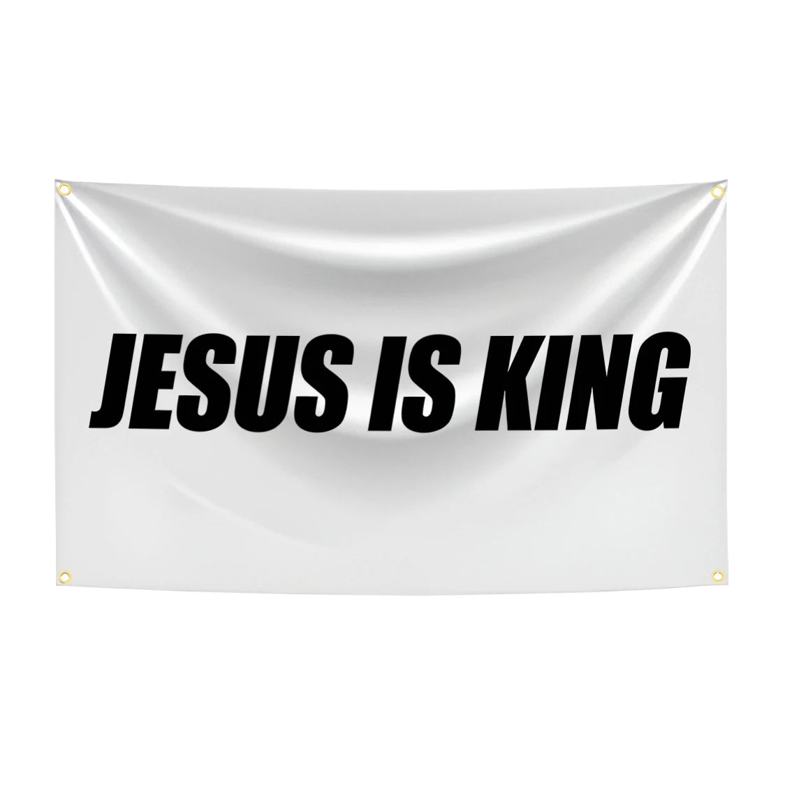 Jesus is King Flag