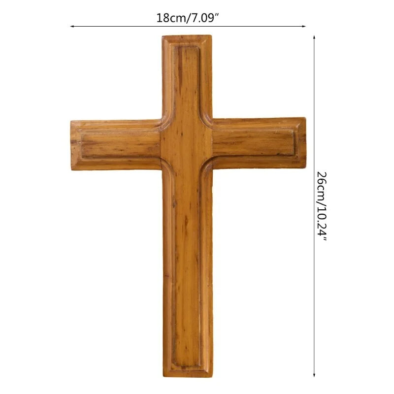 Handmade Wooden Wall Hanging Cross