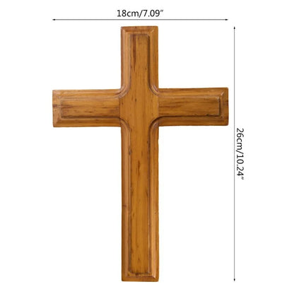 Handmade Wooden Wall Hanging Cross