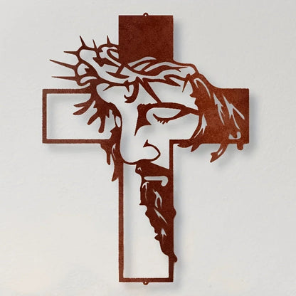 Metal Cross Sign
