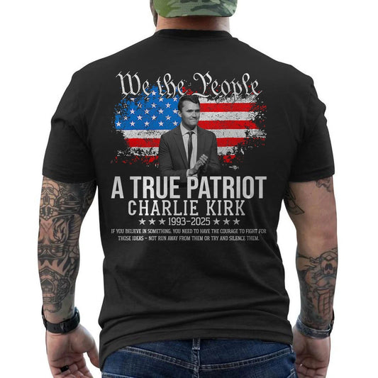Charlie Kirk Shirt True Patriot 1993-2025 Shirt