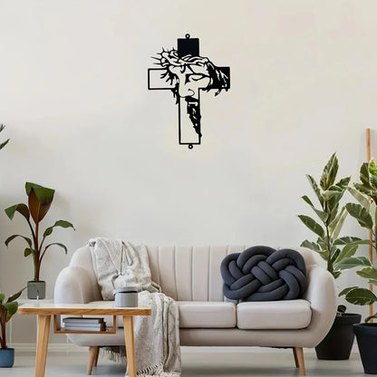 Metal Cross Sign